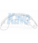 KAVO PARTS - KBS1401 - Колодки торм.бар.CHEVROLET AVEO 1.2-1.5 05-/DAEWOO KALOS 1.2-1.4 02-